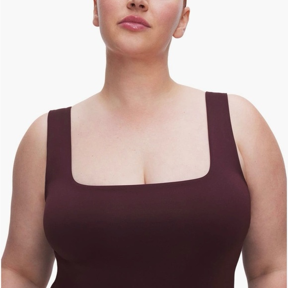 NWT Good American Burgundy Bodysuit - Picture 3 of 10